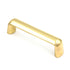 Hickory Eclectic  3"cc Polished Brass Cabinet Handle Pull P324-3