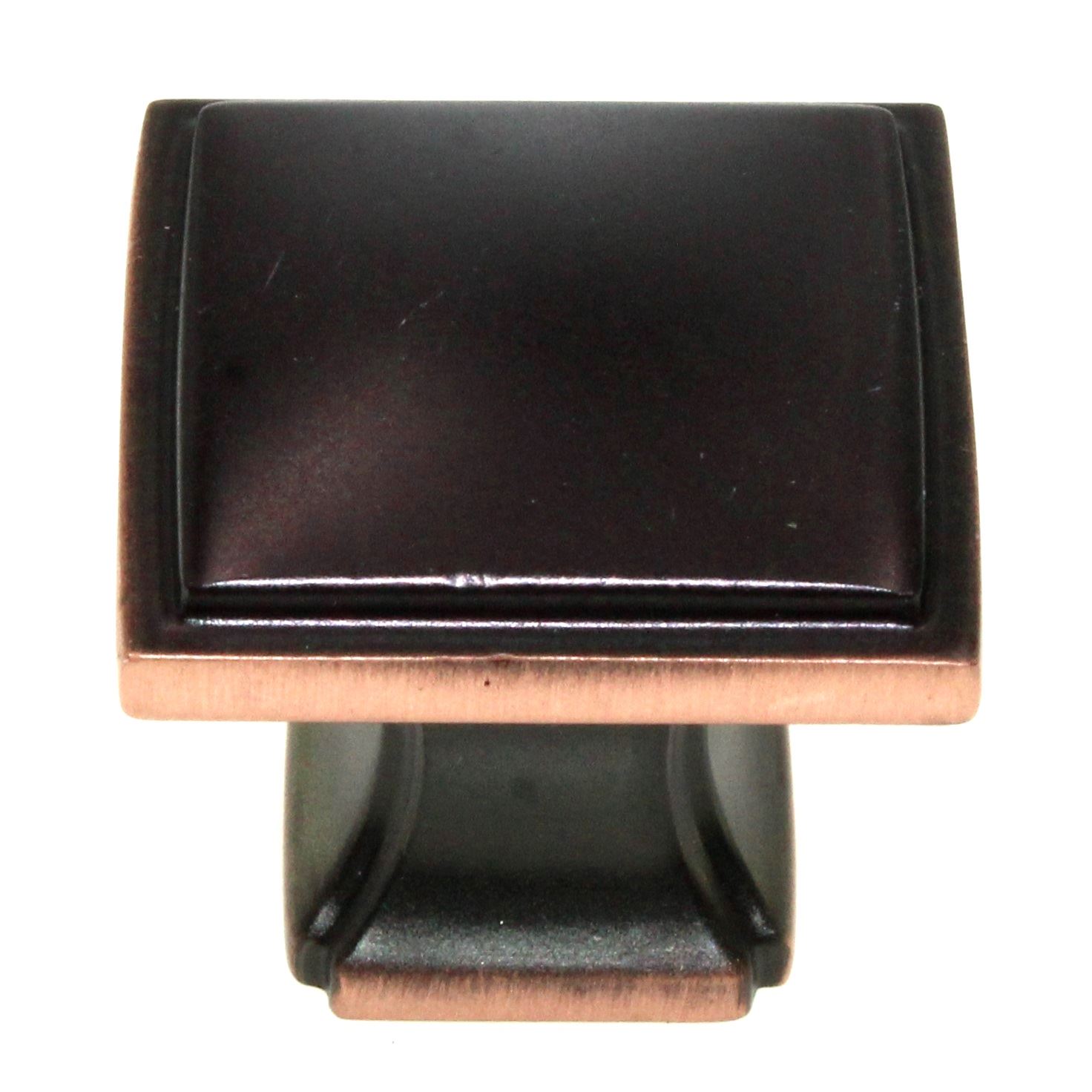 Hickory Hardware Bridges 1 1/4" Square Cabinet Knob Oil-Rubbed Bronze P3240-OBH