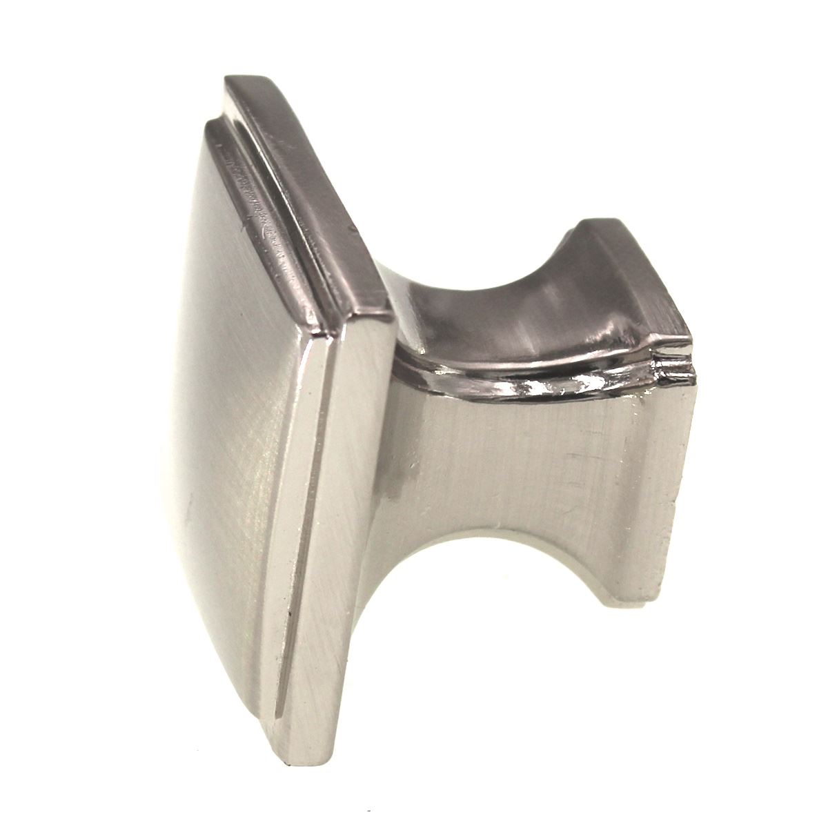 Hickory Hardware Bridges 1 1/4" Square Cabinet Knob Satin Nickel P3240-SN