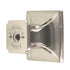 Hickory Hardware Bridges 1 1/4" Square Cabinet Knob Satin Nickel P3240-SN