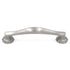 Belwith Keeler Verona Satin Nickel Solid Brass 5" (128mm)cc Handle Pull P3261-2113