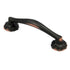 Belwith Keeler Verona P3263-2122 Oil-Rubbed Bronze Highlighted 3"cc Solid Brass Handle Pull