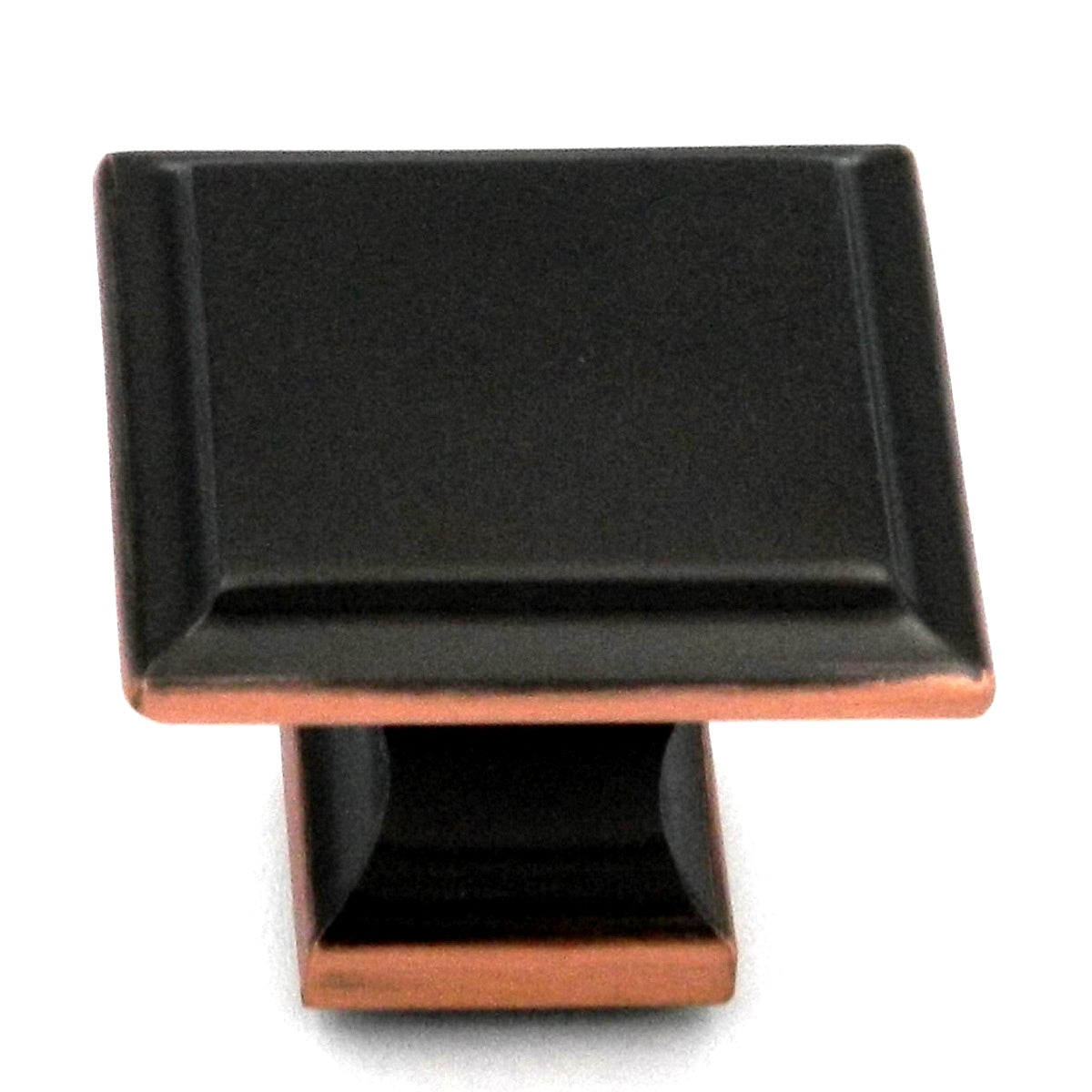 10 Pack Belwith Keeler Studio II 1 1/4" Oil-Rubbed Bronze Highlighted Cabinet Knob P3270-2122