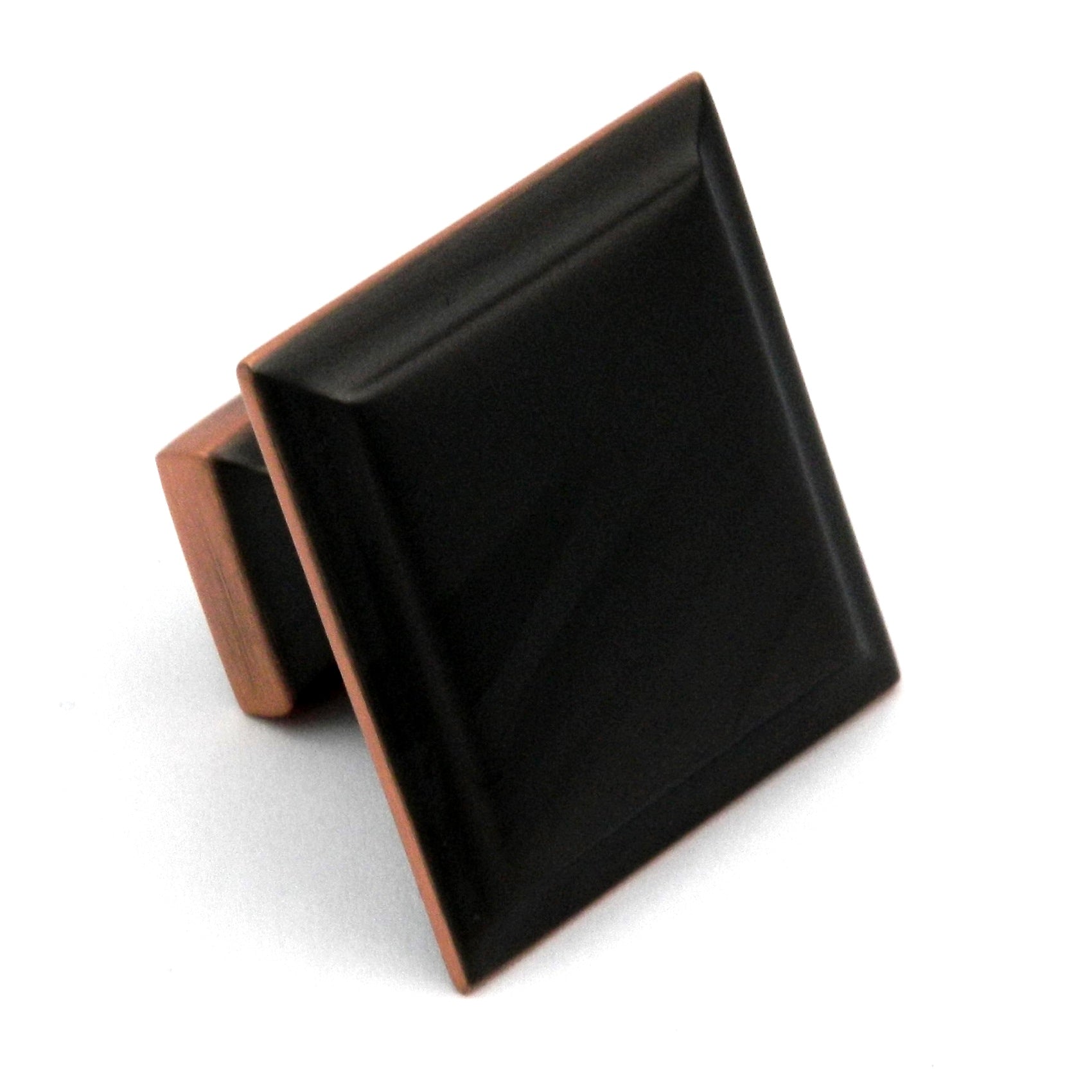 Belwith Keeler Studio II 1 1/2" Oil-Rubbed Bronze Highlighted Solid Brass Cabinet Knob P3271-2122