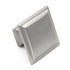 Keeler Studio II Satin Nickel Square 1 1/2" Solid Brass Cabinet Knob P3271-SN