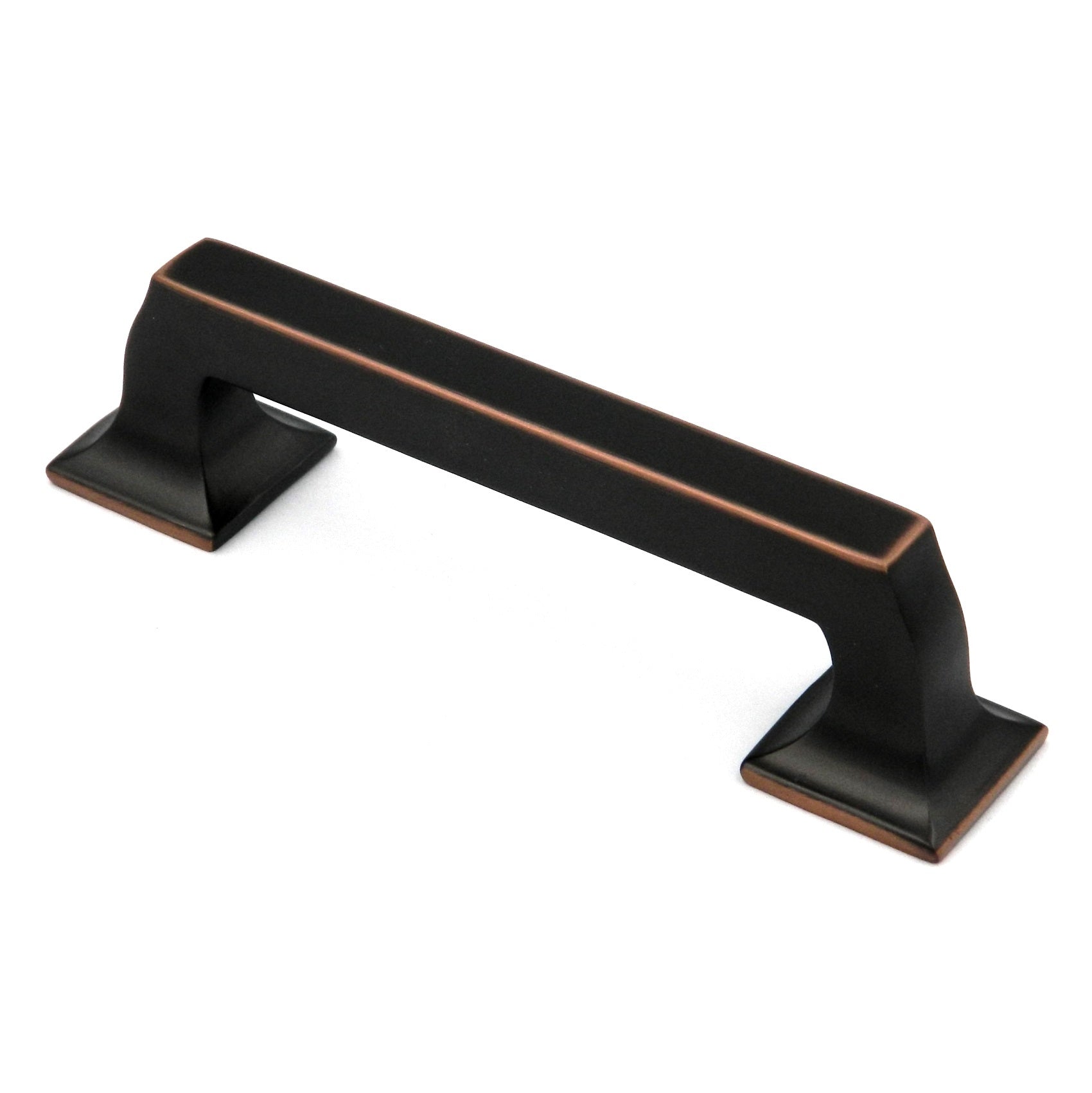 Keeler Studio II Oil-Rubbed Bronze 3 3/4" (96mm)cc Handle Pull P3273-2122