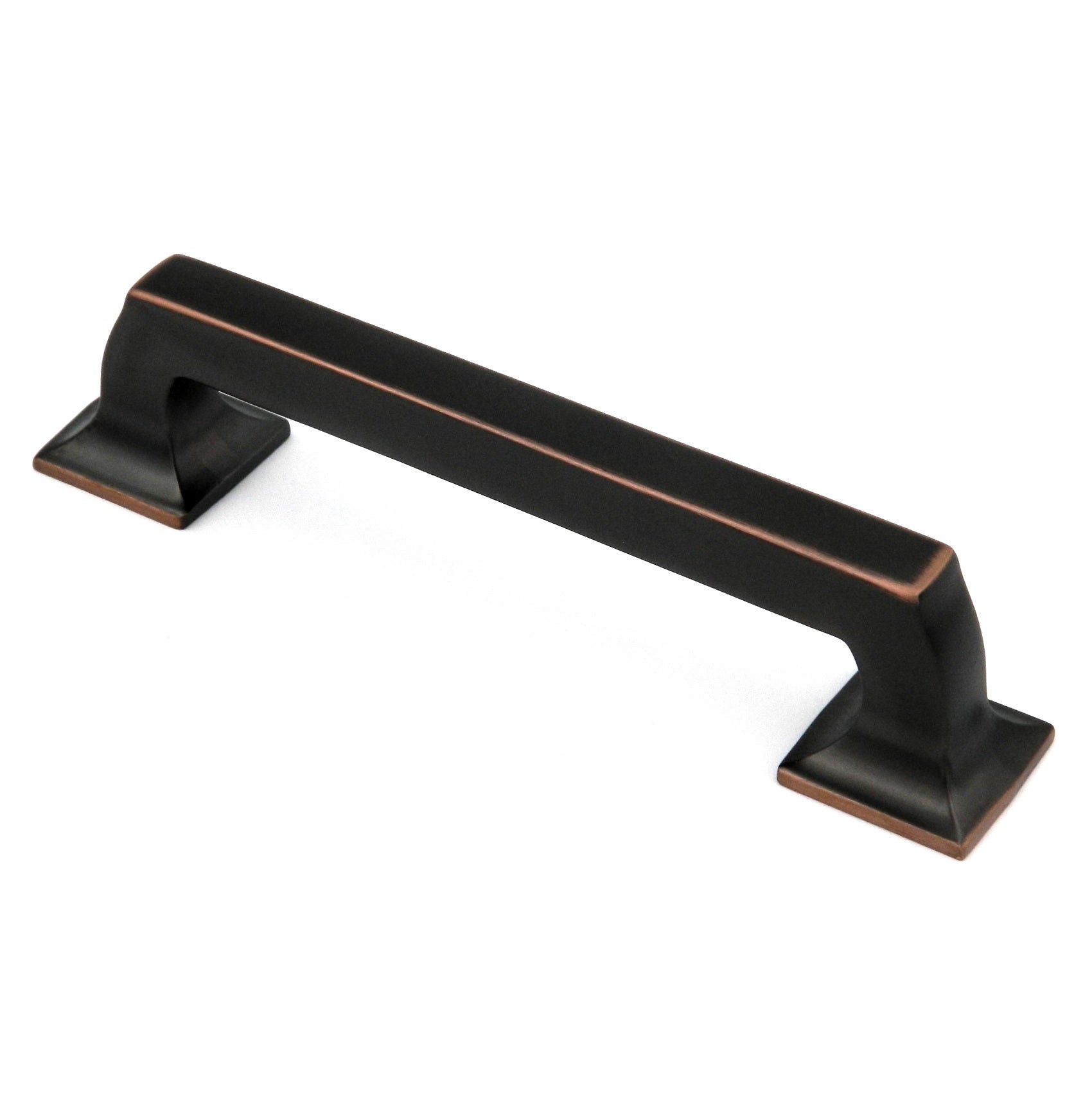 Keeler Studio II P3274-2122 Oil-Rubbed Bronze Highlighted 5" (128mm)cc Solid Brass Handle Pull