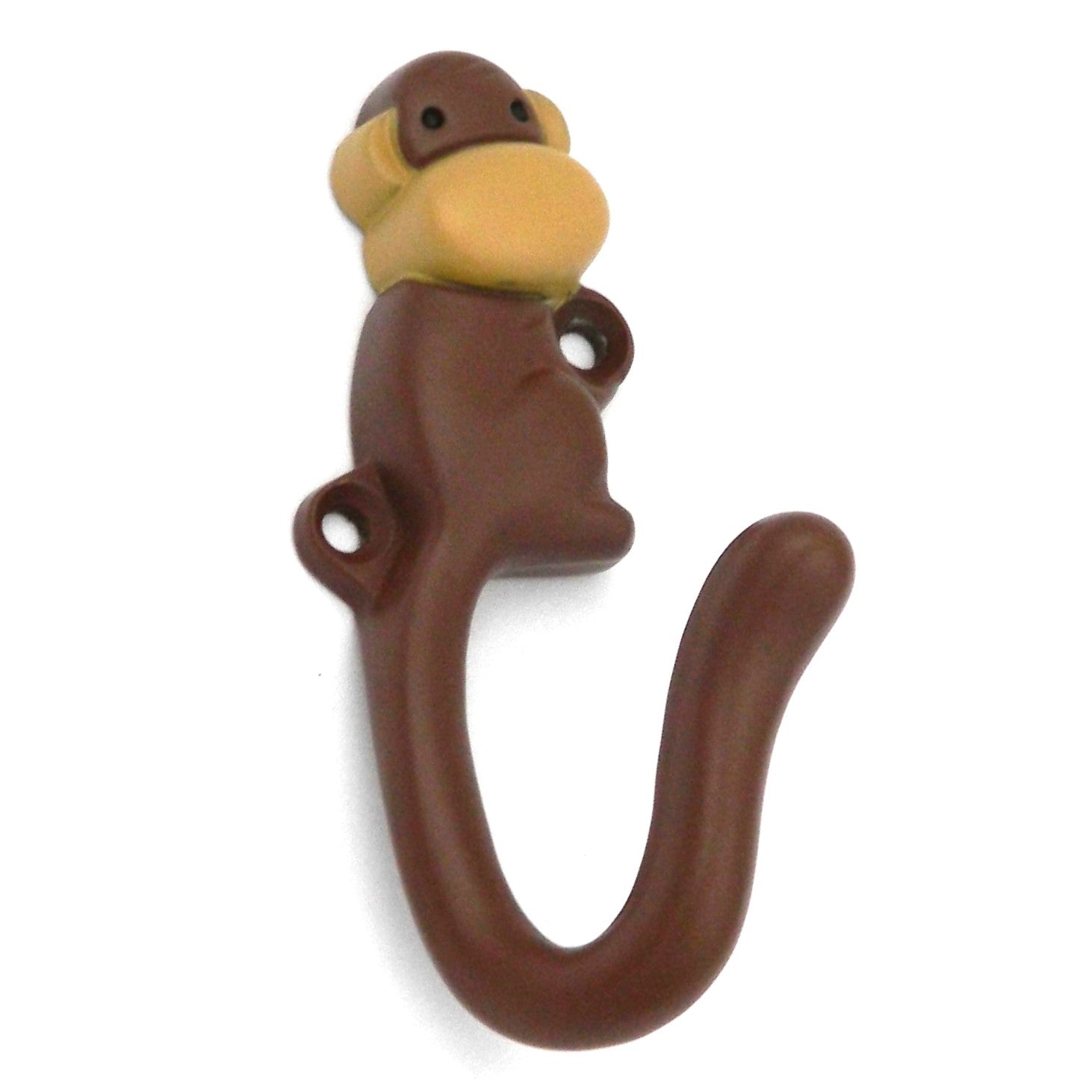 Hickory Hardware Safari Jungle Monkey Novelty Wall Hook, P3290-HPBR