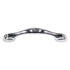 Hickory Hardware Eclipse Chrome 3" Ctr Cabinet Arch Pull Handle P330-26