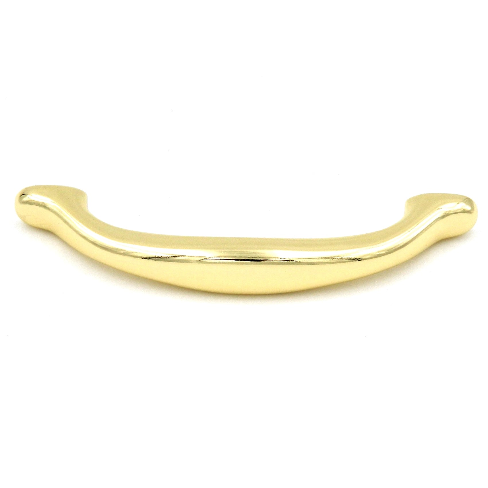 Hickory Eclipse P331-UB Ultra Brass 3"cc Arch Cabinet Handle Pull