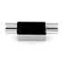 Hickory Hardware Greenwich 2 1/2" Chrome and Black Cabinet Knob P3310-CHB