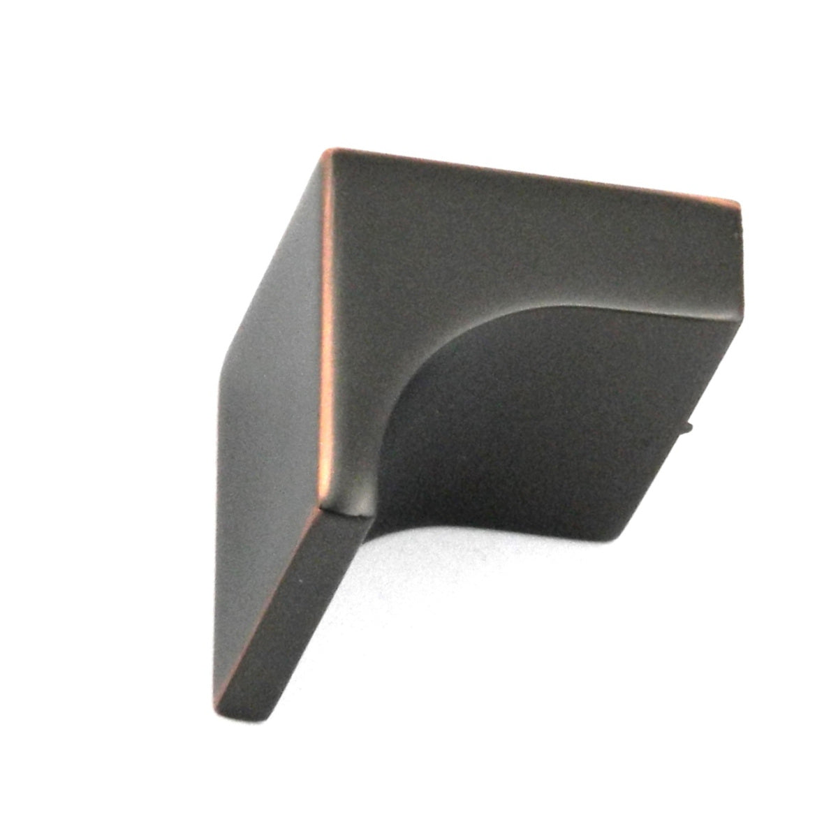 Hickory Hardware Oil Rubbed Bronze Square Swoop 1 1/4" Cabinet Knob P3330-OBH