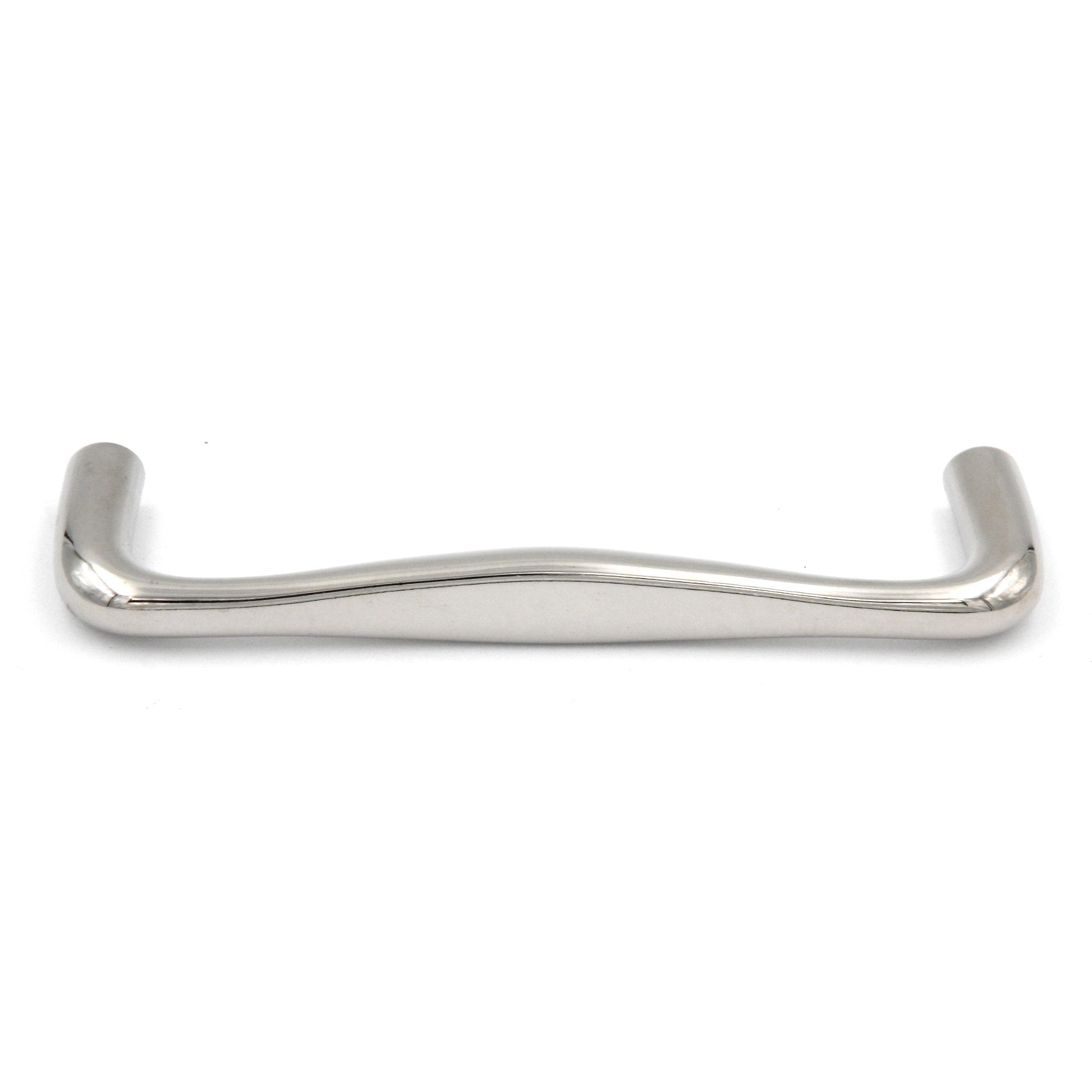 Hickory Hardware Triomphe Bright Nickel Cabinet 3 3/4" (96mm)cc Handle Pull P3342-14