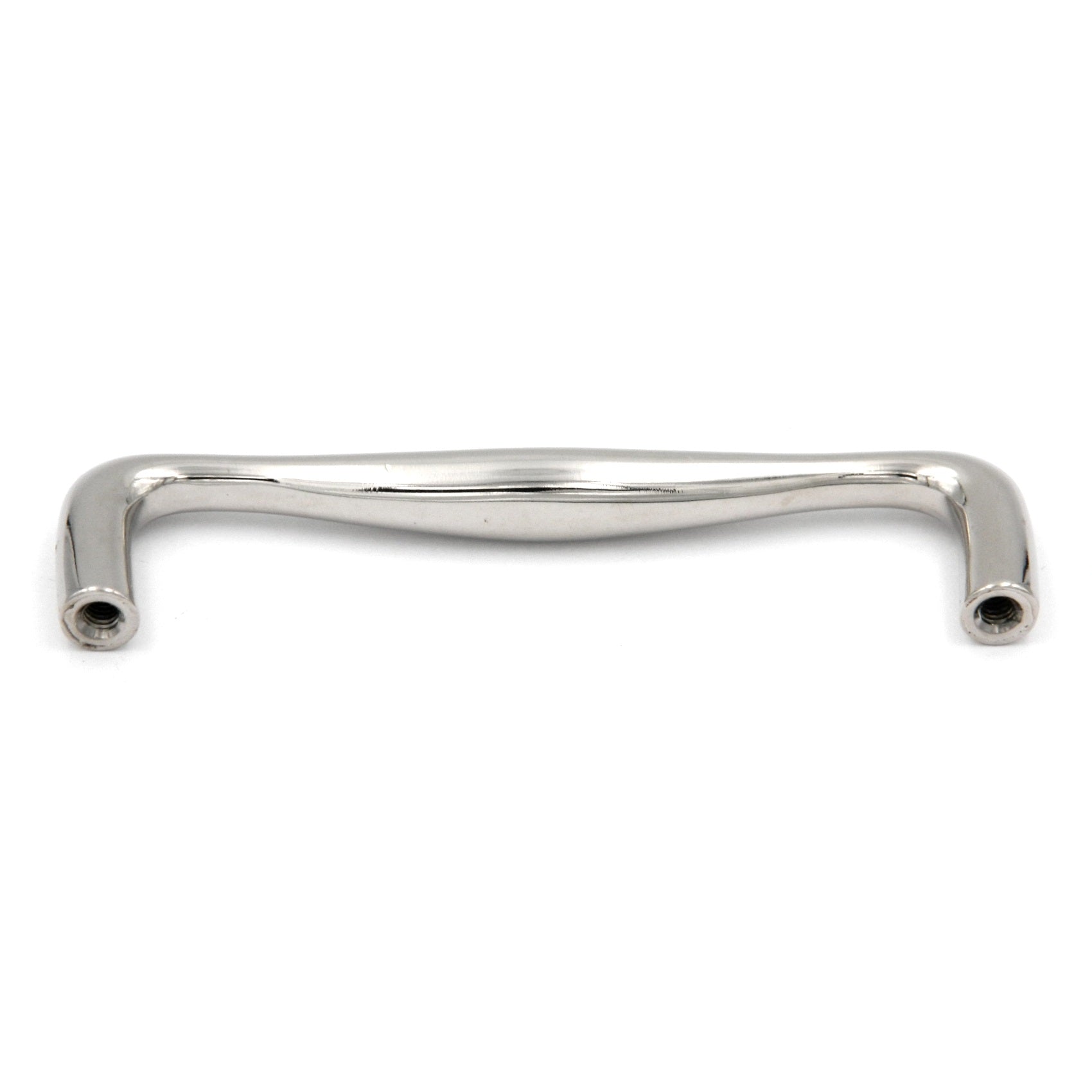 Hickory Hardware Triomphe Bright Nickel Cabinet 3 3/4" (96mm)cc Handle Pull P3342-14