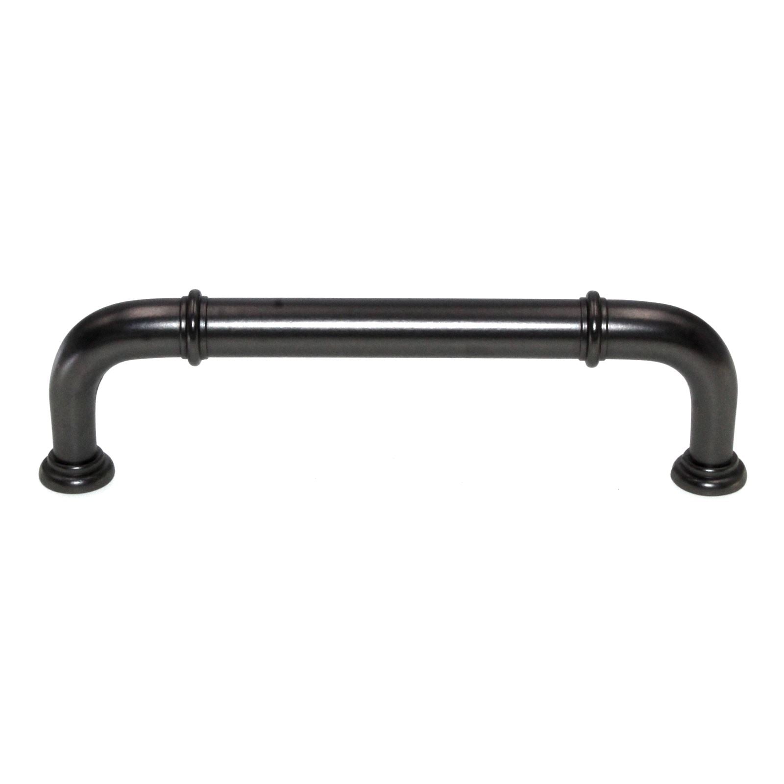 Hickory Hardware Cottage 3 3/4" (96mm) Ctr Cabinet Arch Pull Black Mist P3381-BM