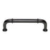 Hickory Hardware Cottage 3 3/4" (96mm) Ctr Cabinet Arch Pull Black Mist P3381-BM