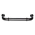 Hickory Hardware Cottage 3 3/4" (96mm) Ctr Cabinet Arch Pull Black Mist P3381-BM