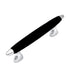 P3393-CHB Chrome 3 3/4"cc Cabinet Handles Pulls, Black Center Belwith Aero