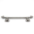 Hickory Aero P3393-SNW Satin Nickel White 3 3/4" (96mm)cc Cabinet Bar Pull