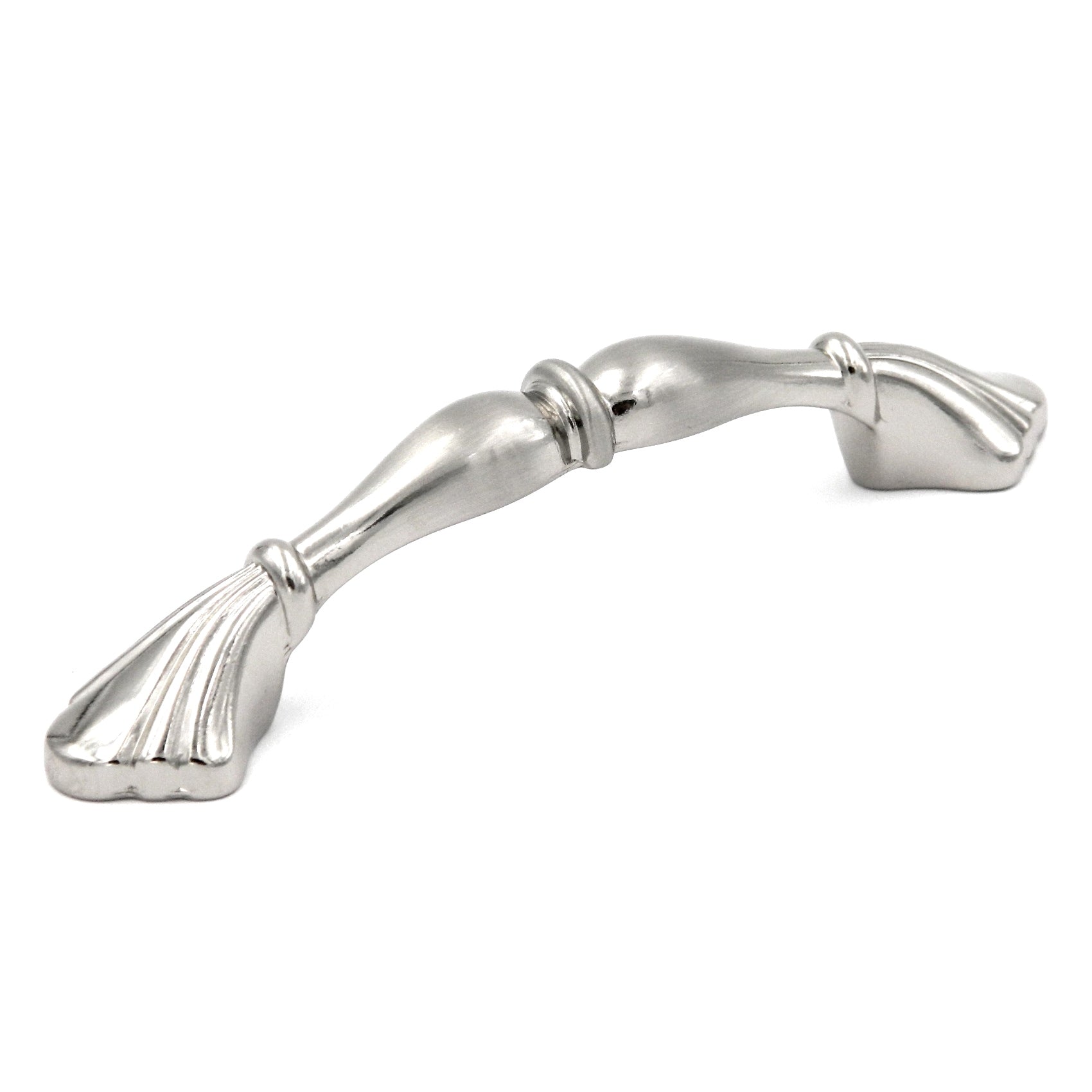 Hickory Hardware P343-SC Eclipse 3" Satin Chrome Arch Cabinet Handle Pull