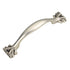 Hickory Hardware Ithica Satin Antique Silver Cabinet 3"cc Handle Pull P3431-SAS