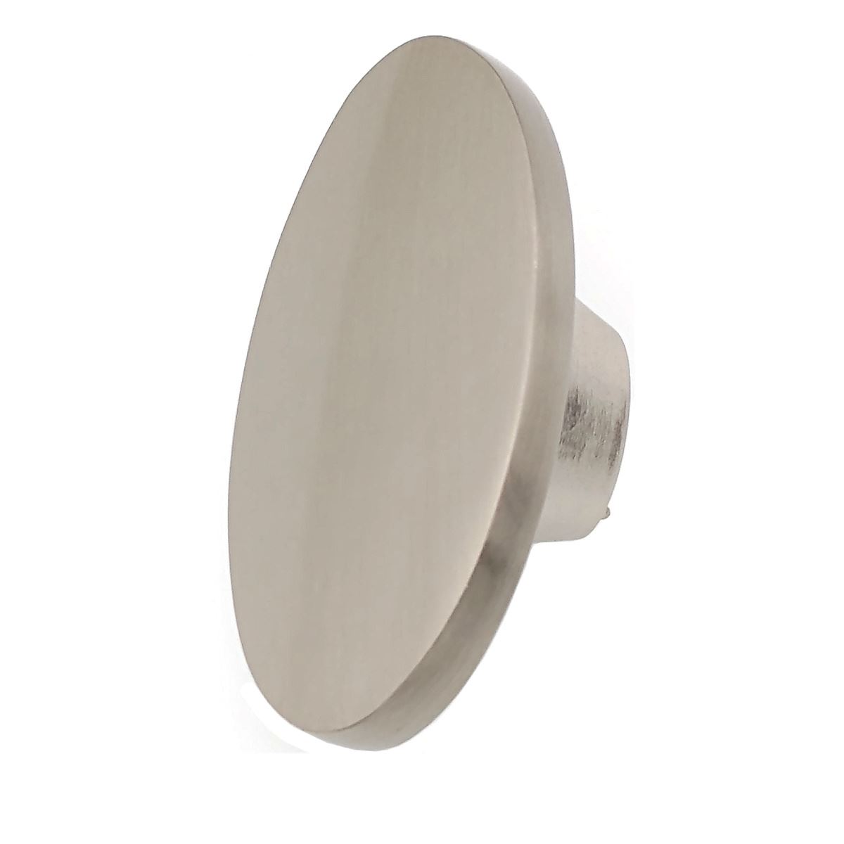 Hickory Hardware Luna 1 5/8" Oval Cabinet Knob Satin Nickel P3446-SN