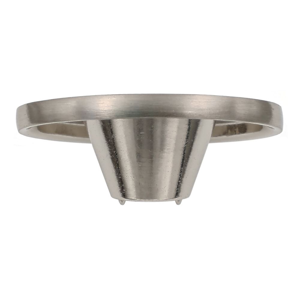 Hickory Hardware Luna 1 5/8" Oval Cabinet Knob Satin Nickel P3446-SN