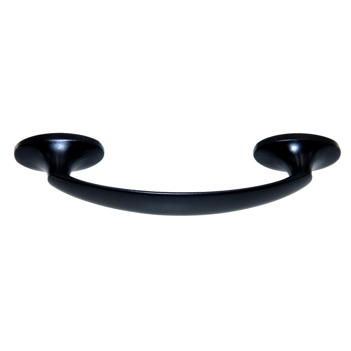 Belwith Products Luna Matte Black 3" Ctr. Cabinet Arch Pull Handle P3448-MB