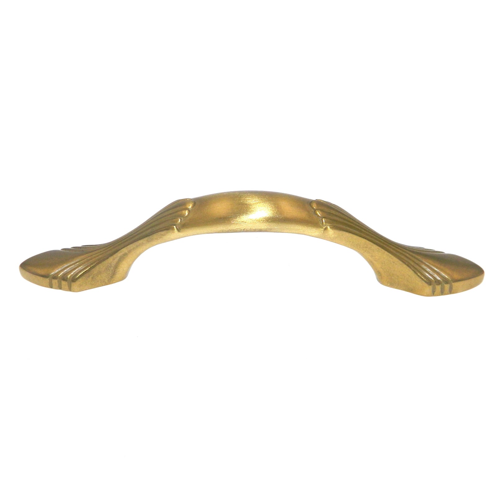 Hickory Hardware Eclipse Satin Brass 3"cc Furniture Cabinet Handle Pull P345-SB