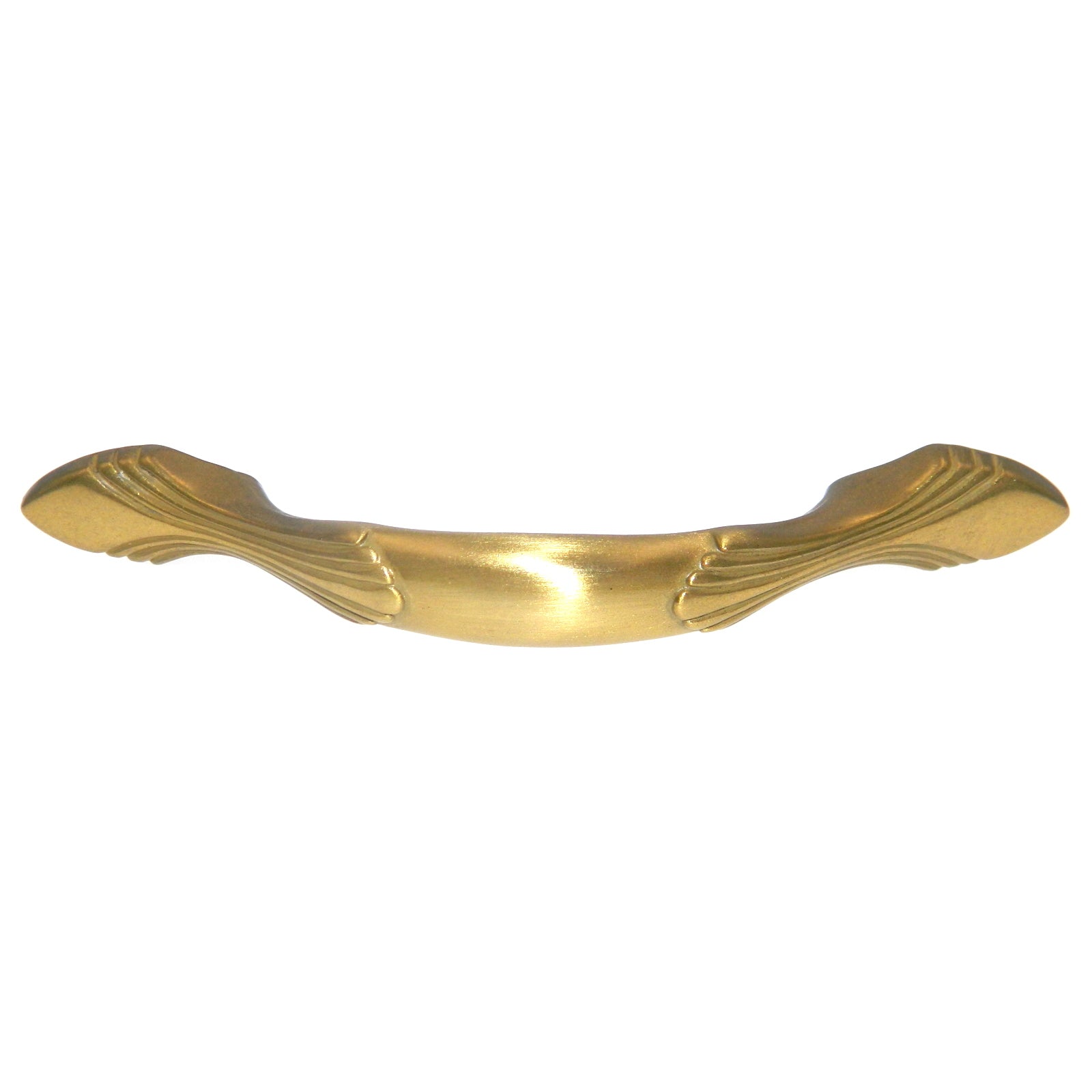 Hickory Hardware Eclipse Satin Brass 3"cc Furniture Cabinet Handle Pull P345-SB