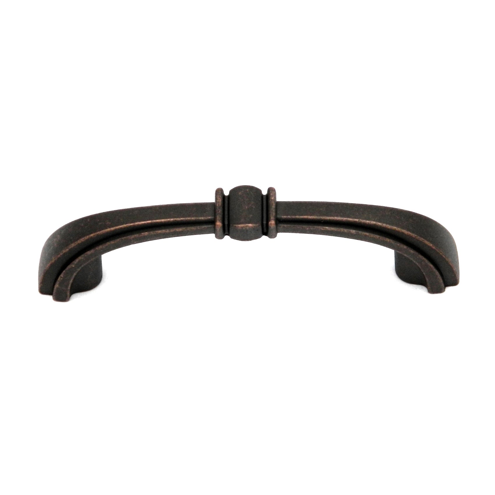 Hickory Hardware Chelsea Dark Antique Copper Cabinet  3"cc Handle Pull P3456-DAC