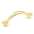 Hickory Hardware P347-UB Eclipse 3" Ultra Brass Arch Cabinet Handle Pull