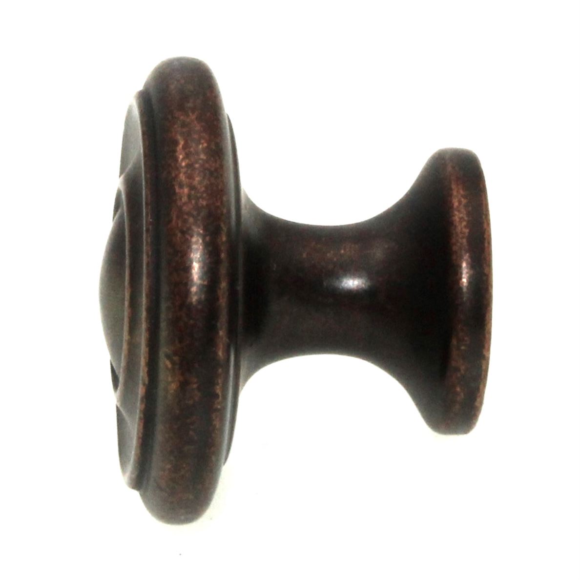 Hickory Hardware Cottage Dark Antique Copper 1 1/4" Ring Cabinet Knob P3500-DAC