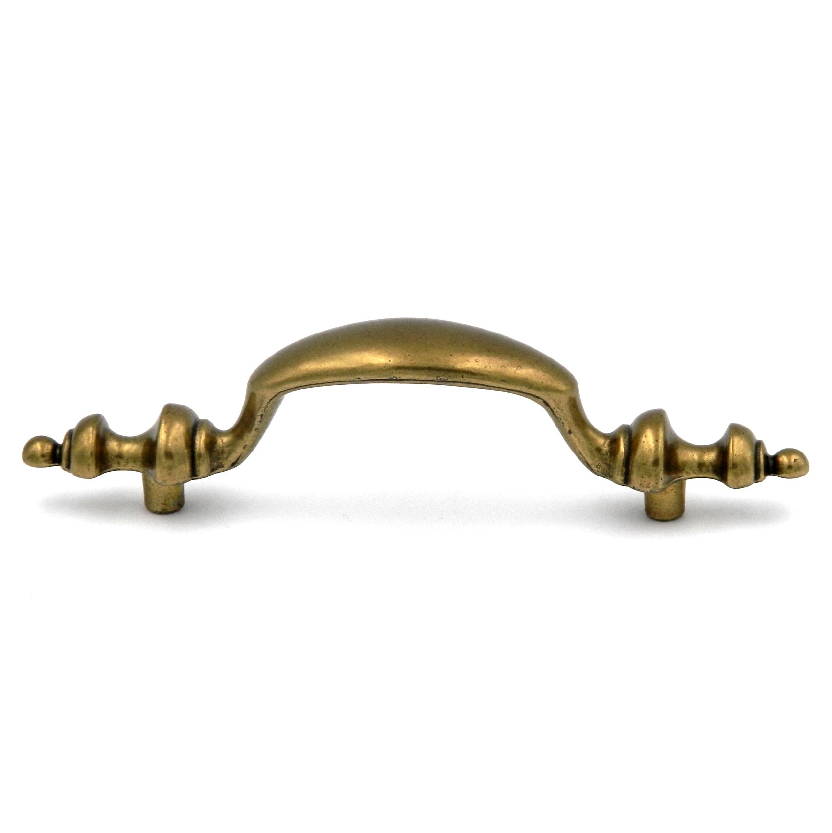 Hickory Hardware Manor house Lancaster Hand Polished Brass Cabinet  3"cc Handle Pull P353-LP