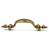 Hickory Hardware Manor house Lancaster Hand Polished Brass Cabinet  3"cc Handle Pull P353-LP