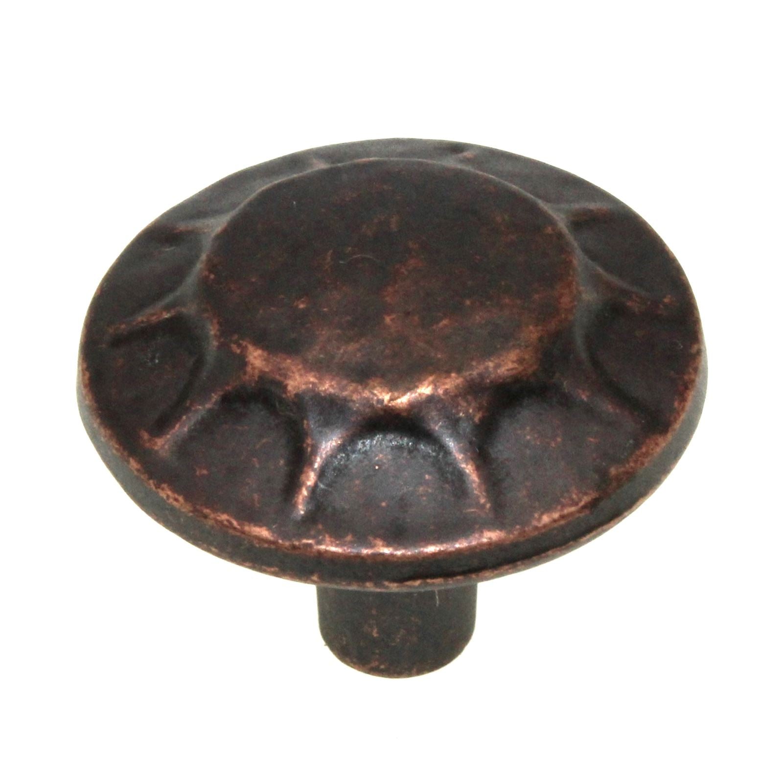 Hickory Hardware Clover Creek 1 1/4" Cabinet Knob Dark Antique Copper P3562-DAC