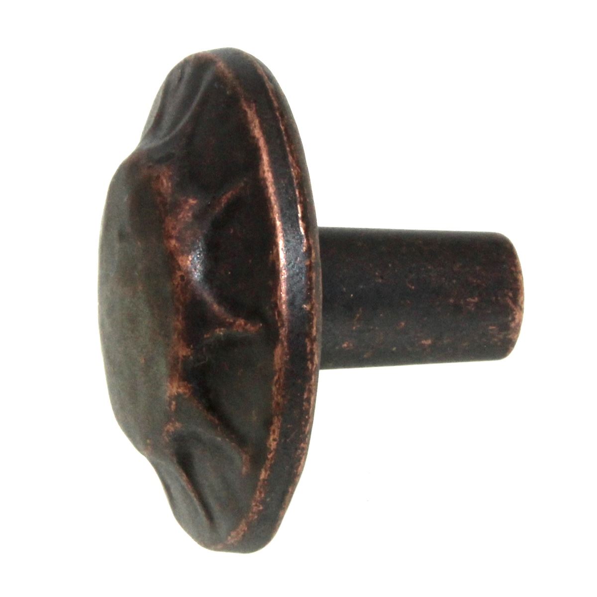 Hickory Hardware Clover Creek 1 1/4" Cabinet Knob Dark Antique Copper P3562-DAC