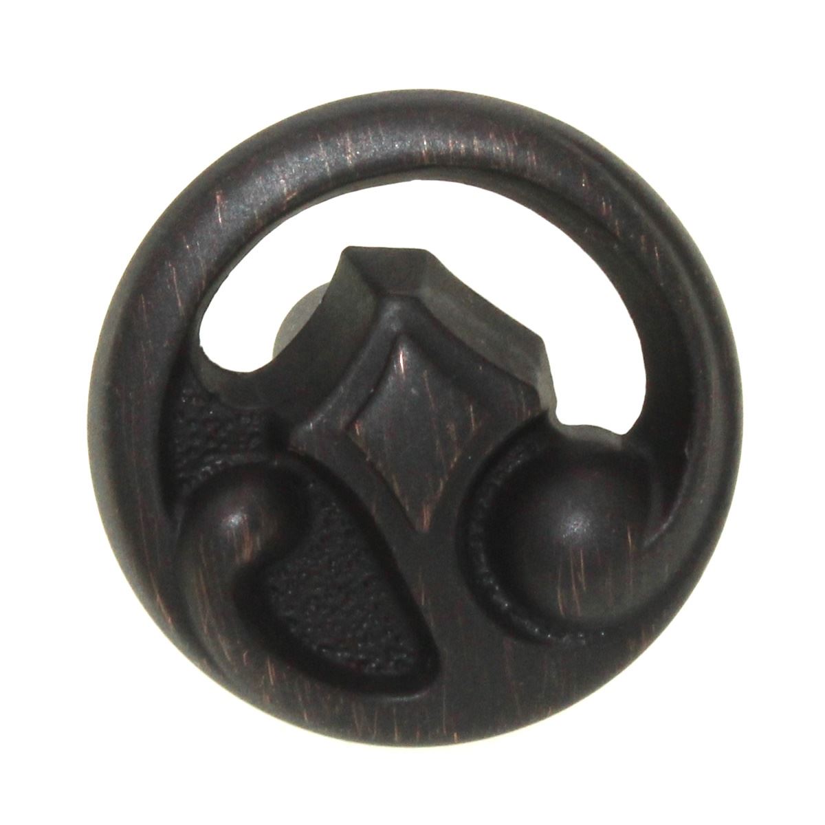 Hickory Hardware Durham 1 1/8"  Round Cabinet Knob Vintage Bronze P3574-VB