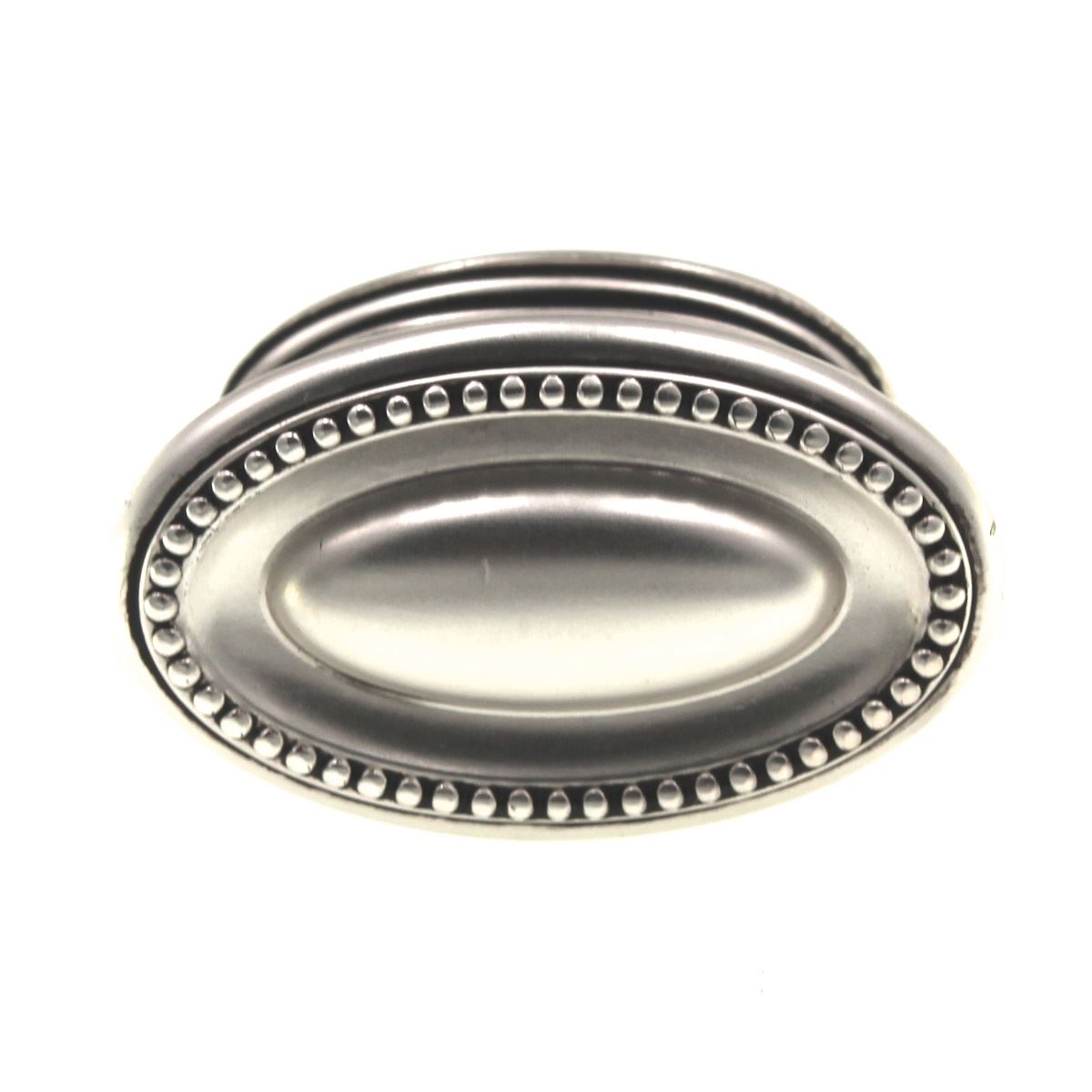 Hickory Hardware Altair 1 3/4" Beaded Cabinet Knob Antique Silver P3600-SAS