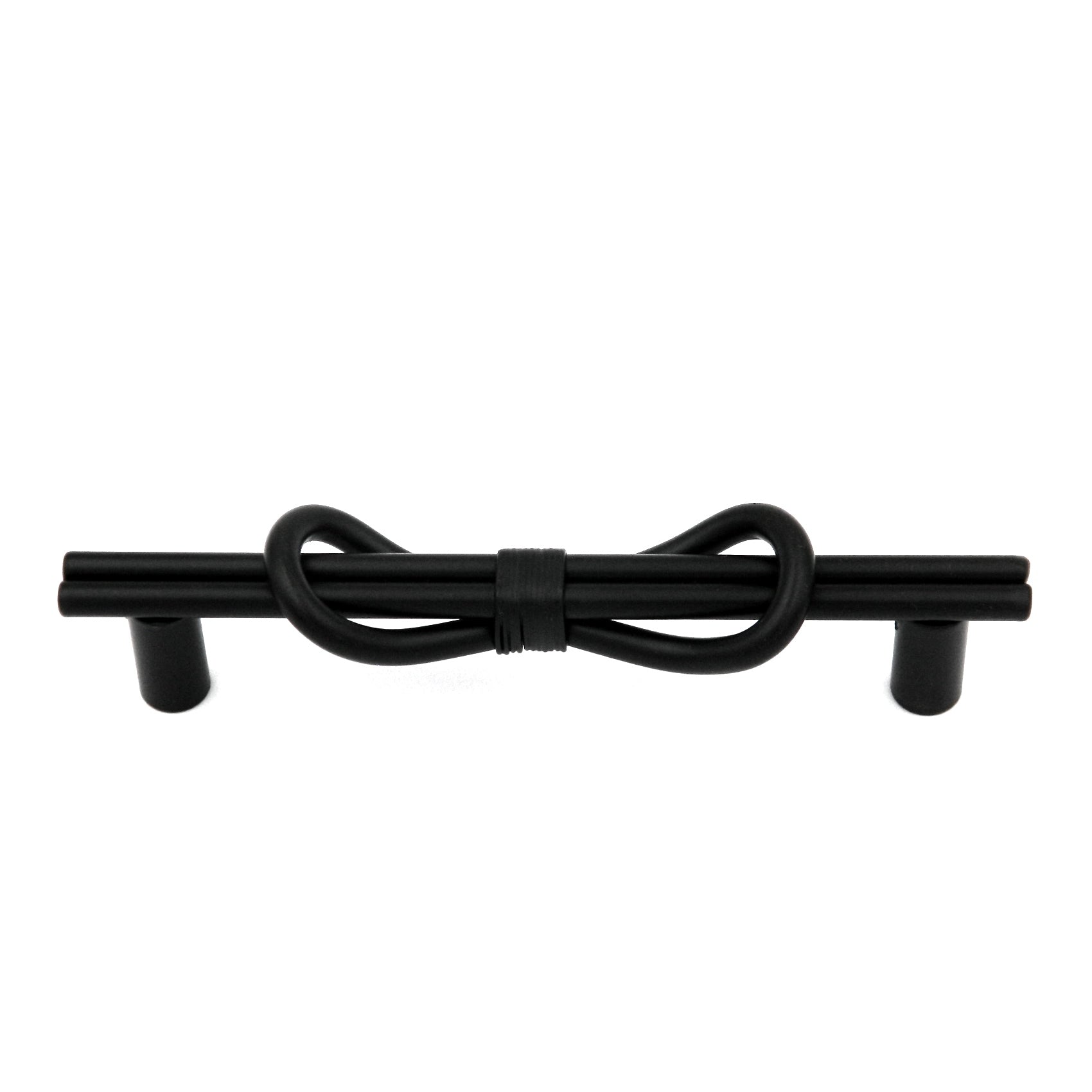 Hickory Woven Rustics P3632-MB Matte Black 5" (128mm)cc Cabinet Bar Pull