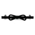 10 Pack Hickory Woven Rustics P3632-MB Matte Black 5" (128mm)cc Cabinet Bar Pull