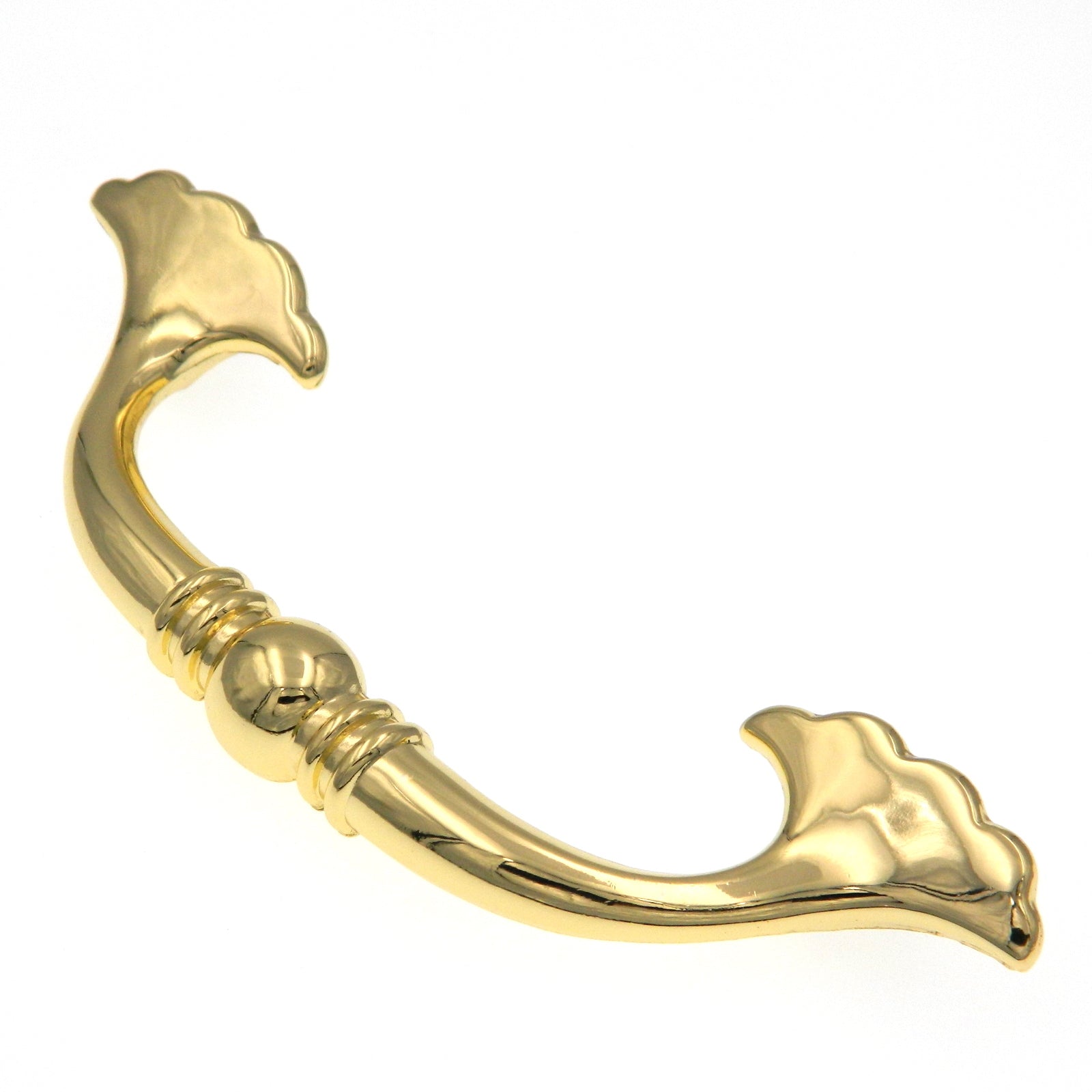 Hickory Hardware Tranquility Polished Brass 3 3/4" (96mm)cc Furniture Cabinet Handle Pull P366-PB