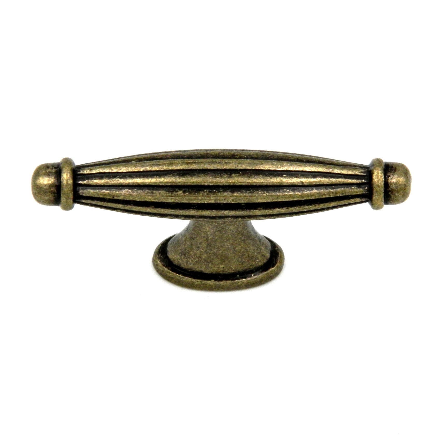 Hickory Hardware Callis Country 2 3/4" Wrought Brass Rectangle Decorative Cabinet Knob P3662-WRB