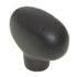 Keeler Carbonite 1 7/8" Heavy Cabinet Knob Black Iron P3671-BI