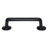 Hickory Hardware Carbonite 4" Ctr Cabinet Arch Pull Black Iron P3672-BI