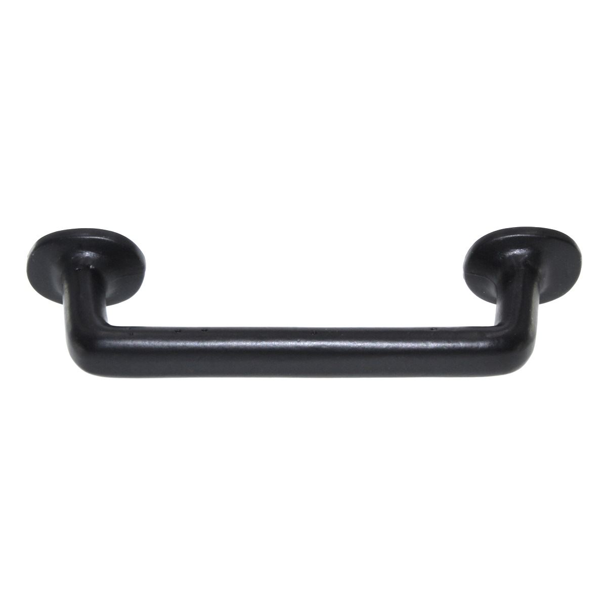 Hickory Hardware Carbonite 4" Ctr Cabinet Arch Pull Black Iron P3672-BI