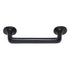 Hickory Hardware Carbonite 4" Ctr Cabinet Arch Pull Black Iron P3672-BI