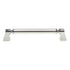 Hickory Hardware Dew Frosted Chrome 5" (128mm) Ctr. Cabinet Bar Pull P3698-FCH