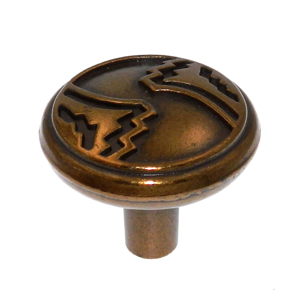 Hickory Hardware Southwest Lodge P377-LPH Honey Brass 1 1/4" Cabinet Knob Pull