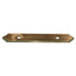 Hickory Hardware Southwest Lodge Brass 3" Ctr. Cabinet Pull Backplate P389-VA